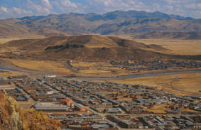 vue agrandie de la Moya